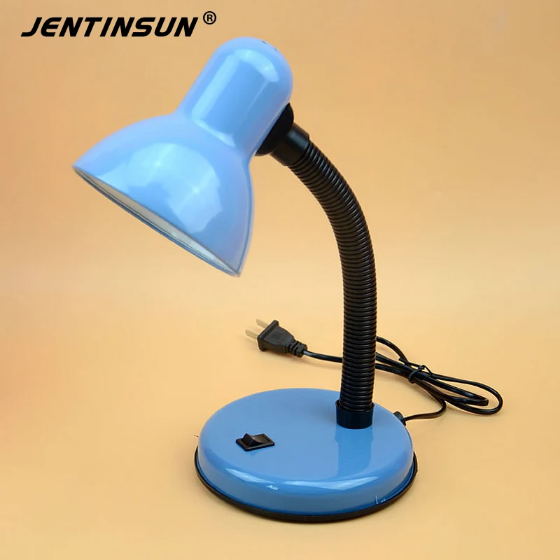 Colorful LED Table Desk Lamp 220V 360 Degree Adjustment Office Bedside