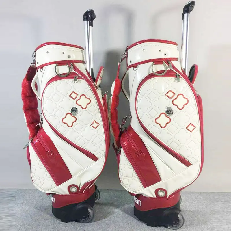 

New Wmen Maruman Golf stand bag High quality Golf bag White colors in choice Golf caddy bag Free shipping