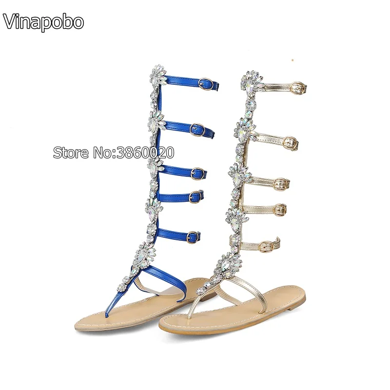 Kcenid-Big-size-35-50-bohemia-shoes-2018-buckle-strap-women-flats-sandals-fashion-rhinestone-diamond