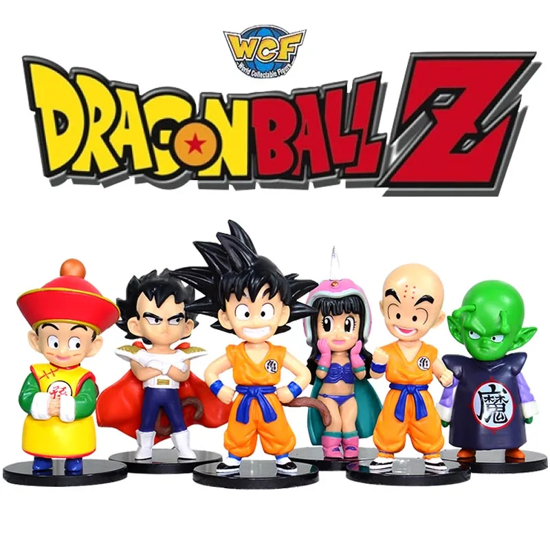 

11X5cm Dragon ball Mini Goku Bike Qiqi Krillin Small Goku Vegeta Dragon Ball Figure Boys Toy PVC Model Anime Collection Kid Toy