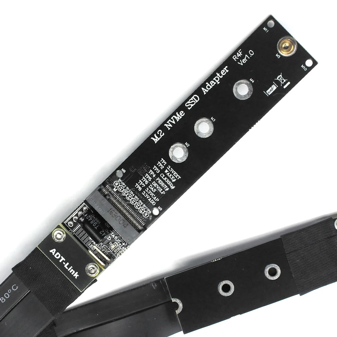  M.2 NVMe SSD Solid State Drive Verlängerung Kabel Riser karte unterstützung M2 M schlüssel PCI-E 30