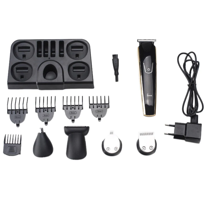 

SHINON 5 In 1 Men'S Precision Hair Trimmer Hair Clipper Shaver Body Groomer Beard Stubble Trimer Face Shaving Machine Head Tri