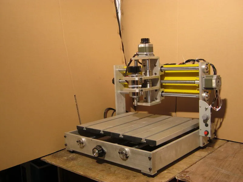

engraving machine CNC, DIY 2535 cnc machine aluminum frame, aluminum mesa, new spindle