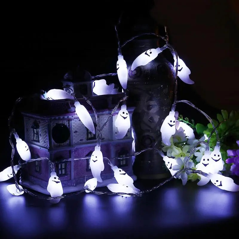 Buy 4.5M 40 LEDS Hallowen Ghost String Lights Battery