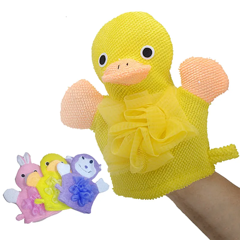 New 2 Pcs Children's Polyester Cartoon Bath Glove Soft Exfoliating Back Strap Bath Brush Scrub Glove Wash Deep Clean Body Brush New 2 Pcs Children's Polyester Cartoon Bath Glove Soft Exfoliating Back Strap Bath Brush Scrub Glove Wash Deep Clean Body Brush