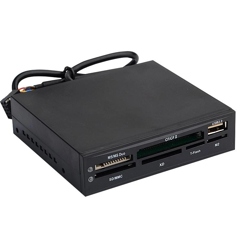 

USB Flash Memory Internal Card Reader SDHC MS XD SD Front Panel Card Reader USB Flash Memory Card Reader