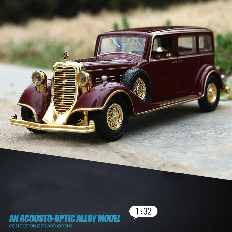 Высококачественная коллекция 1:32 Cadillac роскошный 8C классический автомобиль