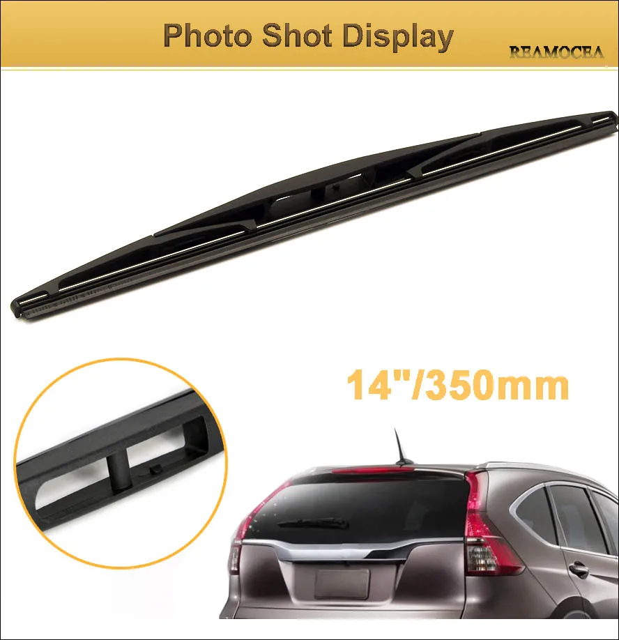 Reamocea 14 Rear Window Windshield Windscreen Wiper Blade 14 Inch For Honda CR-V CRV Jazz Pilot Acura RDX Infiniti EX35 2008 (5)