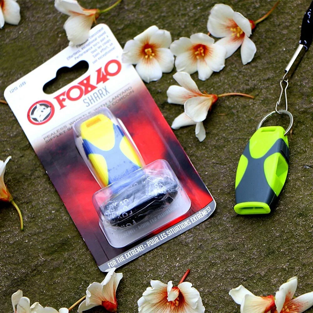 

ABS plastic New Arrival FX40 SHARX Whistle kamp malzemeleri edc multi tool camping outdoor tools SOS outdoor survival Whistle