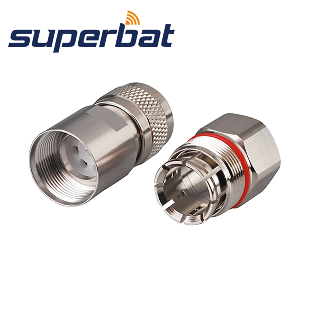 Superbat 10pcs N Clamp Plug Male RF Coaxial