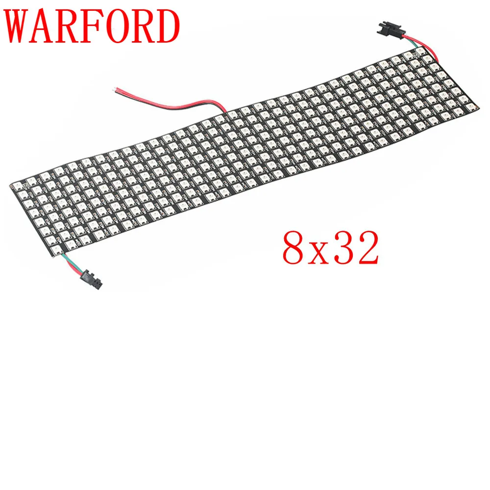 

free shipping 20 pcs 8x32 WS2812B led display module via DHL/EMS
