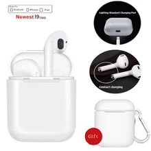 

Newest Mini I9S TWS Airpod Wireless Bluetooth Earphone Earbuds With Mic Not Airpods For Iphone 7,8,9,X,XS Samsung Android xiaomi