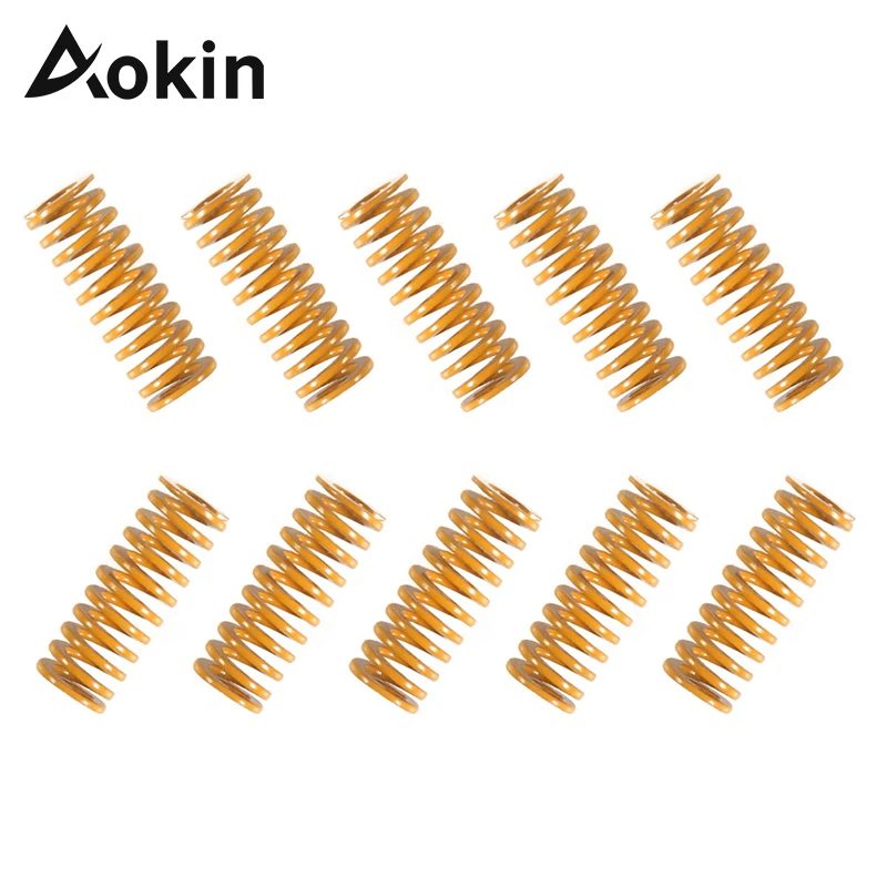 Запчасти для 3D принтера Aokin пружинная длина 20 мм OD 8 ID 4 пружина сжатия Creality CR 10 10S S4