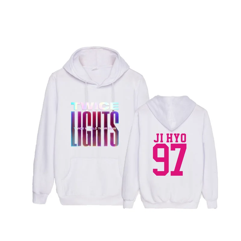  2019 Dropshipping TWICE WORLD TOUR 2019 Concert With Men and Women Hoodies