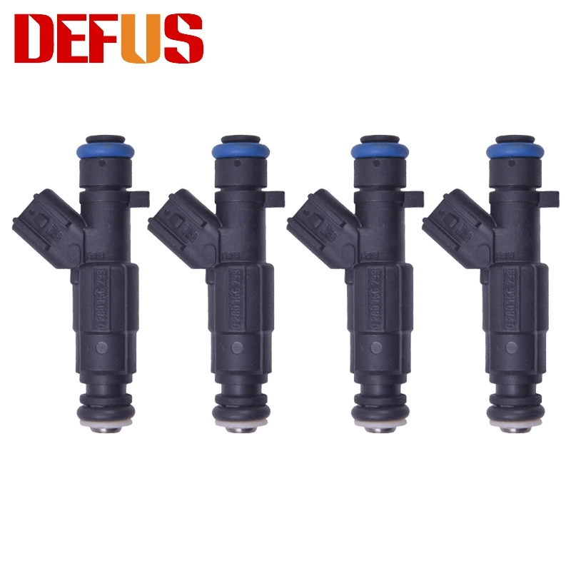 Топливный инжектор DEFUS 1/4/6/8/12/20 шт. 0280156299 для Yuan Jing Geely Dorsett 1.8L Vision Seaview 4G18 inject 0 280 156 299