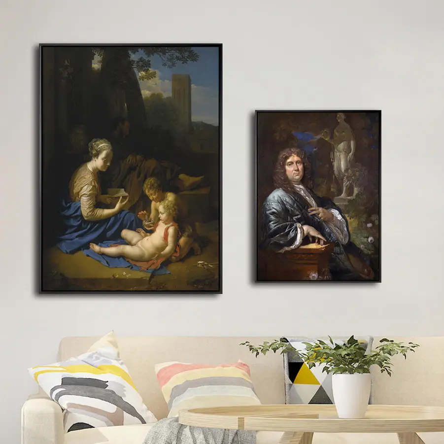 

Home Decoration Print Canvas Art Wall Pictures for Living Room Poster Paitings Netherlandish Adriaen van der Werff