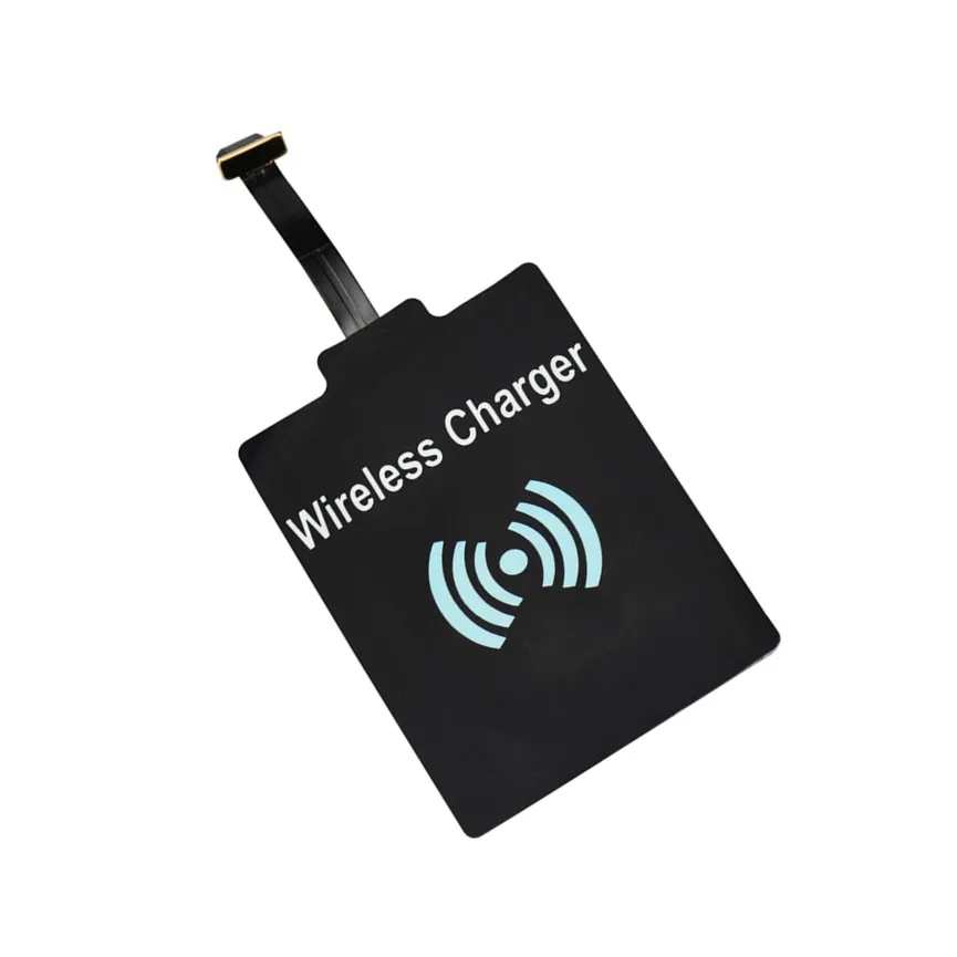 2019 Универсальная беспроводная зарядка Qi для Micro USB Android|wireless charging adapter|qi wireless