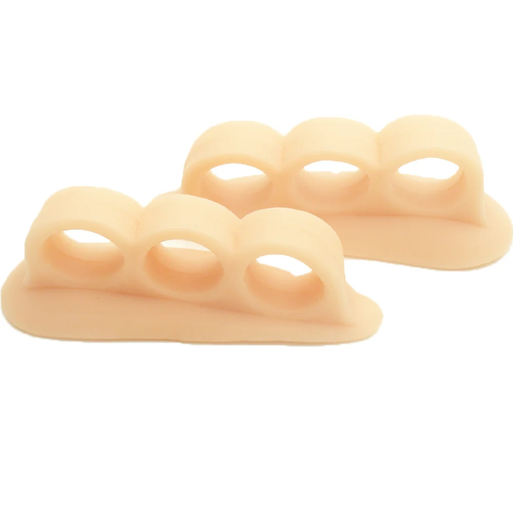 

Silicone Gel Toe Finger Separator Feet Care Braces Supports Tools Bunion Guard Hallux Valgus Foot Massager Pain Relief Z56301