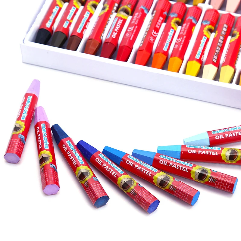12/18/24/36/48pcs High Quality Oil Pastels Artistic Crayon Oil Painting
