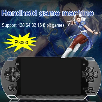 

Free Shipping handheld game console real 8GB Memory portable video game built in thousand free games better than sega tetris nes
