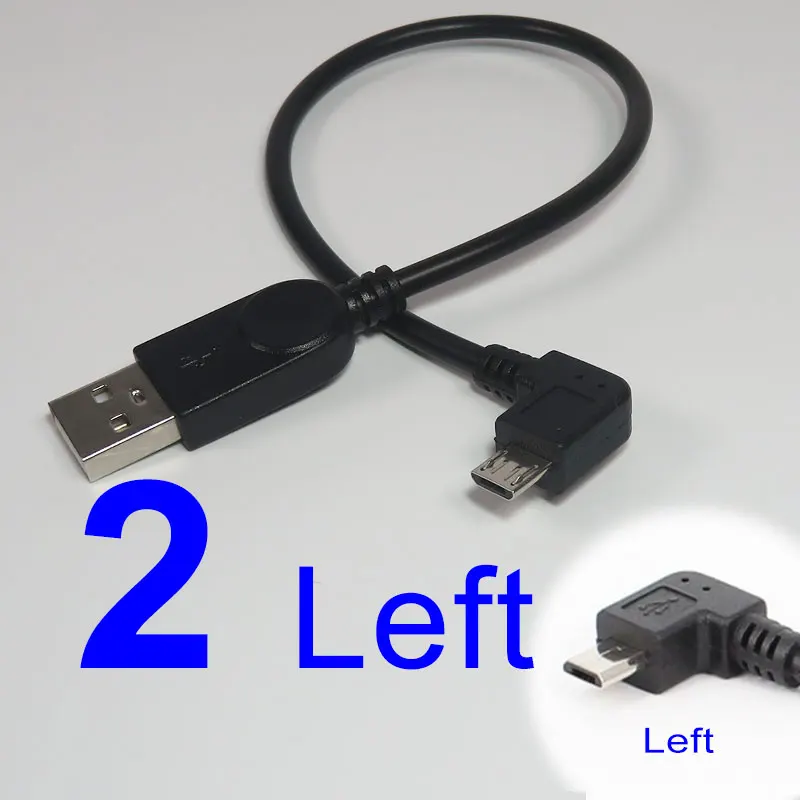 WAKEWO локоть micro-USB кабель изгиб mcrirousb Мужской Разъем 90 правый угол шнур кривая изогнутая линия