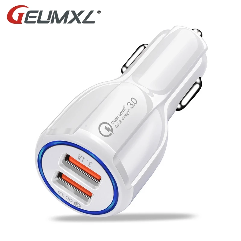 3.1A 2USB شاحن سيارة سريعة تهمة 2.0 3.0 الهاتف المحمول سيارة-مهايئ شاحن لسامسونج Xiaomi و نوع C المصغّر usb كابل 1 m 3.1A 2USB شاحن سيارة سريعة تهمة 2.0 3.0 الهاتف المحمول سيارة-مهايئ شاحن لسامسونج Xiaomi و نوع C المصغّر usb كابل 1 m