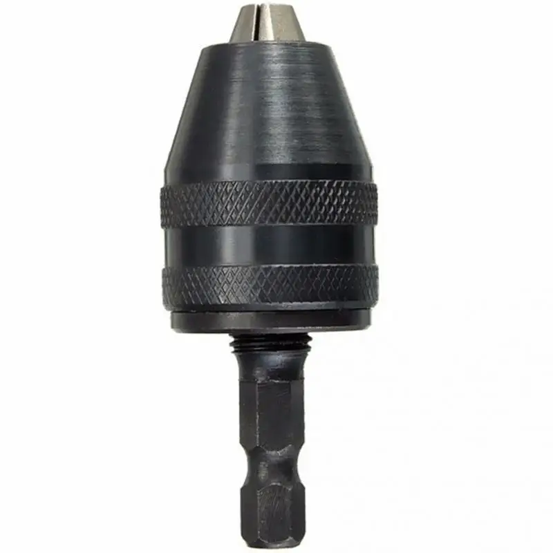 0,6-8 мм Высокое качество зажимной диапазон приводной Инструмент аксессуары без ключа адаптер ударный быстрый изменение шестигранный сверлильный патрон