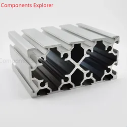 Arbitrary Cutting 1000mm 60120 Aluminum Extrusion Profile,Silvery Color.