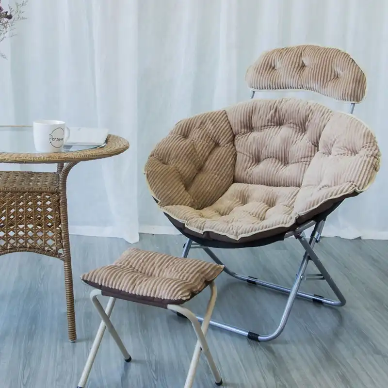 Lounge Stuhl Hause Faul Stuhl Erwachsene Einfache Moderne Sonnenliege Balkon Runde Stuhl Schlafzimmer Stuhl Mobel Mond Stuhl Sessel Aliexpress