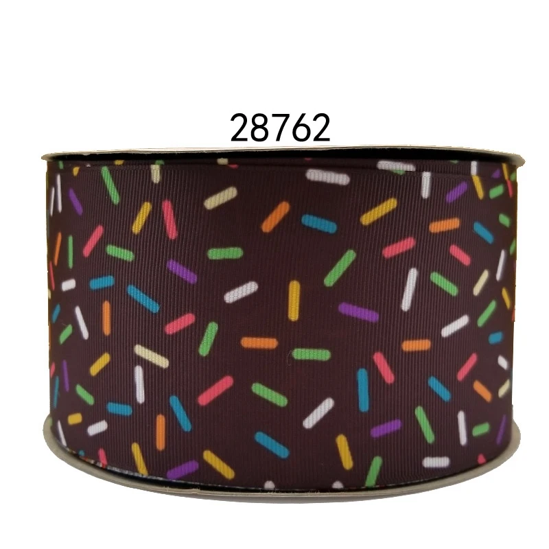 50 двор мультфильм печатных grosgrain ленты 28760 - Цвет: 28762
