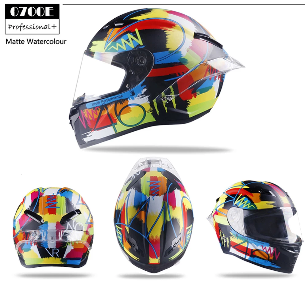 Полностью лицевые Cascos para moto мотоциклетные шлемы для мужчин и женщин casco moto шлем kask pista DOT утвержден