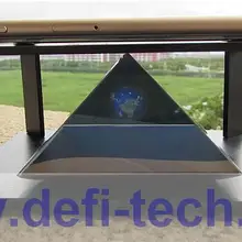 DfLabs поставка голографический планшетный ПК 3D голографическая проекция Пирамида сделай сам для 6 до 12 дюймов планшет PC Pad или 6 дюймов