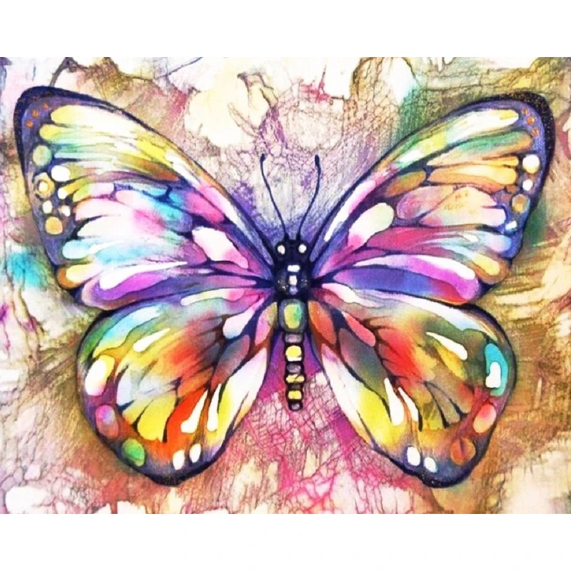 

Full SquareRound Drill 5D DIY Diamond Painting butterfly 3D Embroidery Cross Stitch Mosaic Home Decor ZH