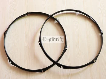 

black color 10inch 6hole iron snare drum rim drum hoop/ up and down drum hoop