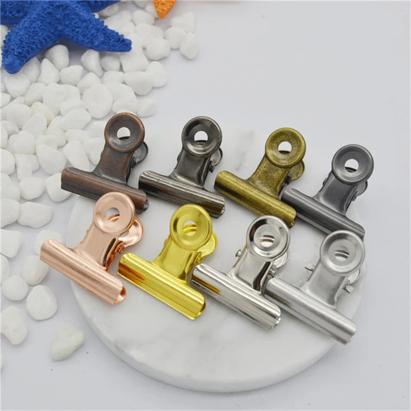 Buy 10Pcs/lot Multicolor Mini Metal Clips Photo Clips