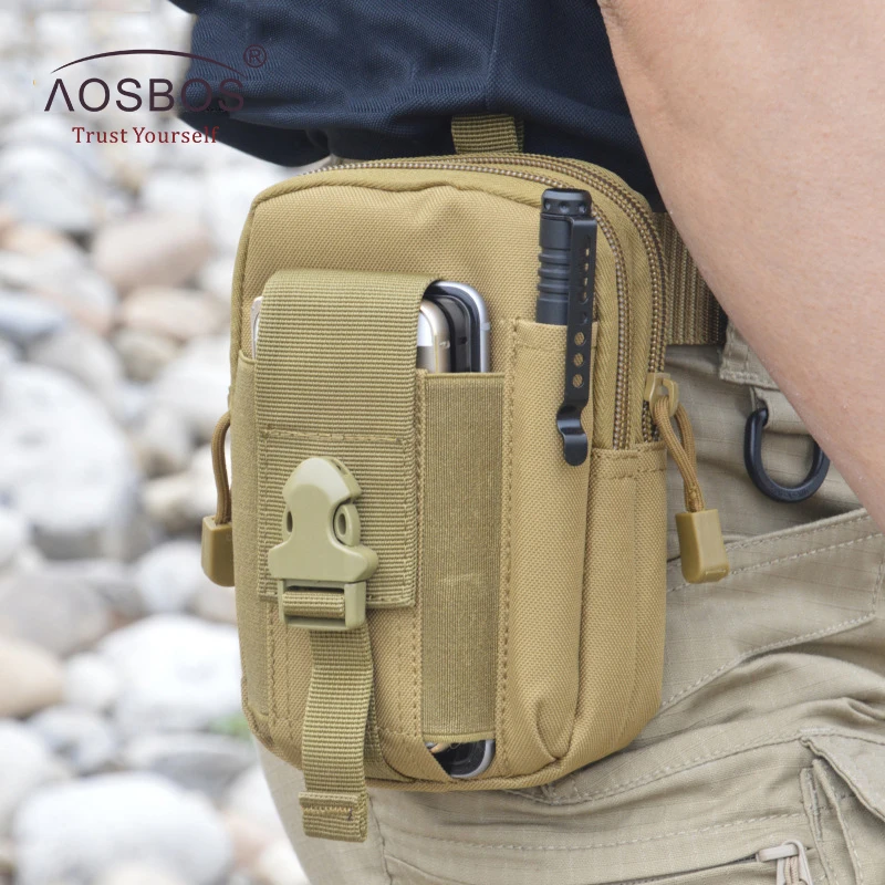 Waterproof Running Waist Bag Men Sport Waist Pack Durable Running Belt