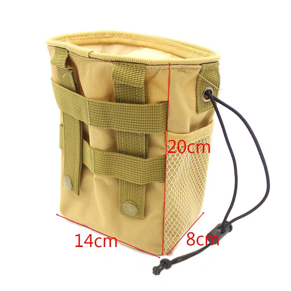 

Ammo Pouch Pack Tactical Gun Magazine Dump Drop Reloader Pouch Bag Utility Pouch-B002 Hunting Rifle Magazine Outdoor Molle