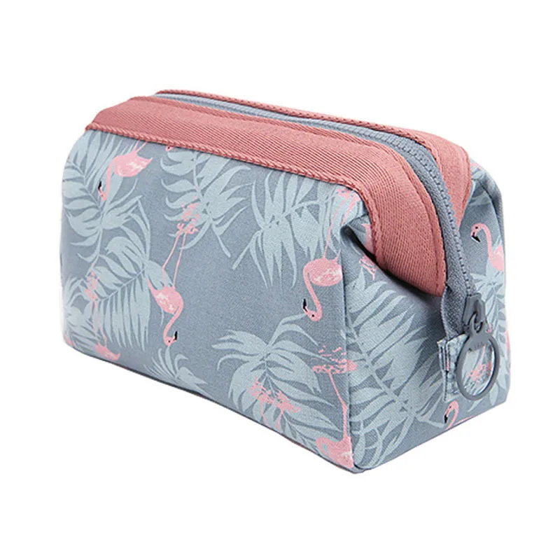 

High Capacity Women Makeup Bags Portable Cosmetic Case Travel Printed Makeup Organizer Storage Pouch Toiletry Box