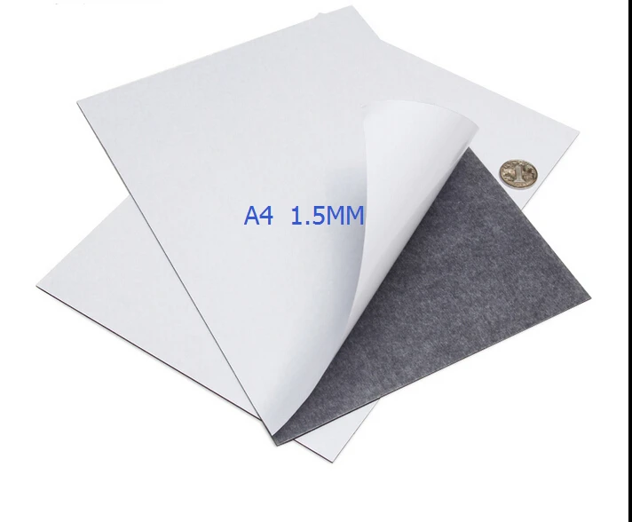 

Rubber magnet A4 Sheet Magnet 1.5mm thickness soft magnet advertising or whiteboard magnetic sheet best price 1pc