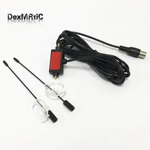 1 шт. автомобильное Цифровое ТВ антенна DTMB DVB-T 8dBi антенна сигнала 3 метра кабель ТВ/IEC разъем