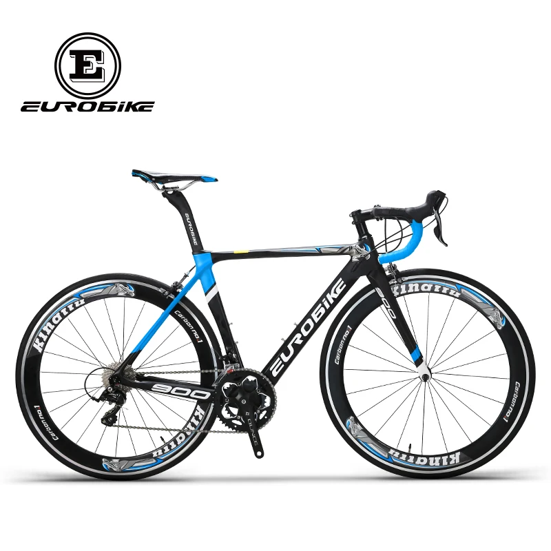 Discount EUROBIKE 50CM Carbon Frame   700C Racing BicycleEurobike 18 Speed Road Bike 4