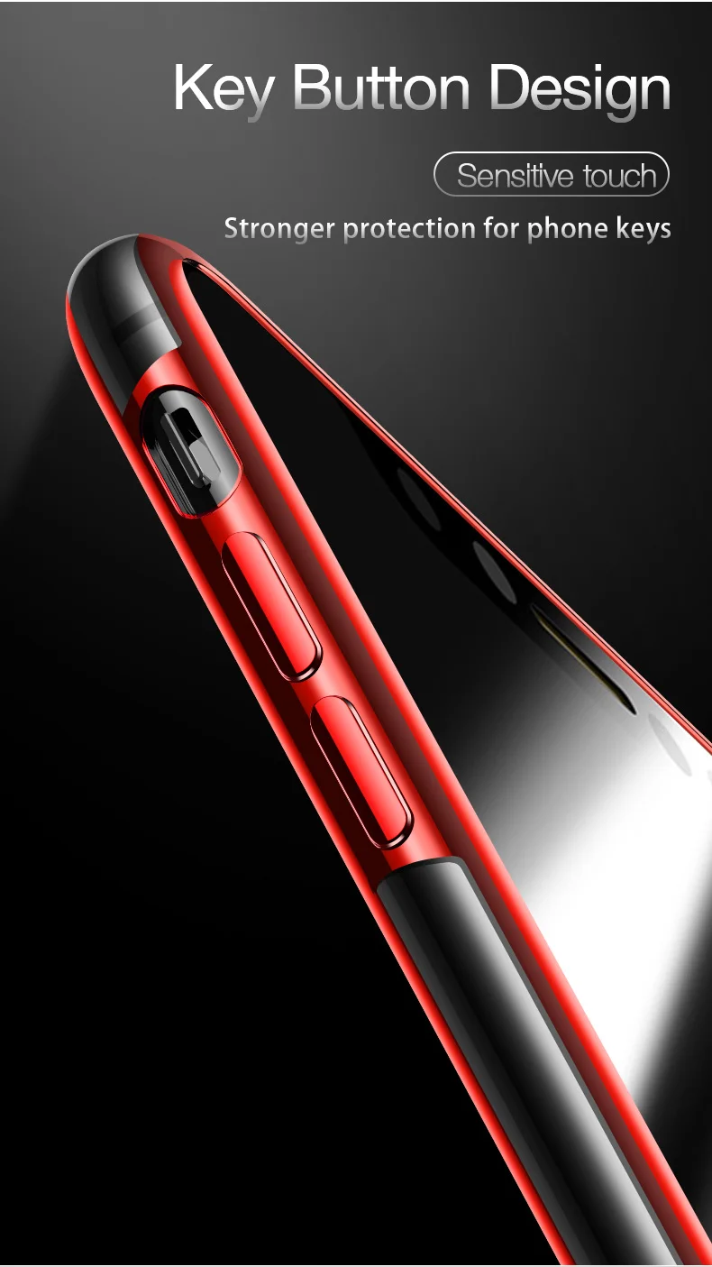 CAFELE Transparent Phone Case for iPhone X XR XS Max Ultra Thin Soft TPU Luxury Silicone Cover for iPhone XR 10 XSMAX Full Cover (17)