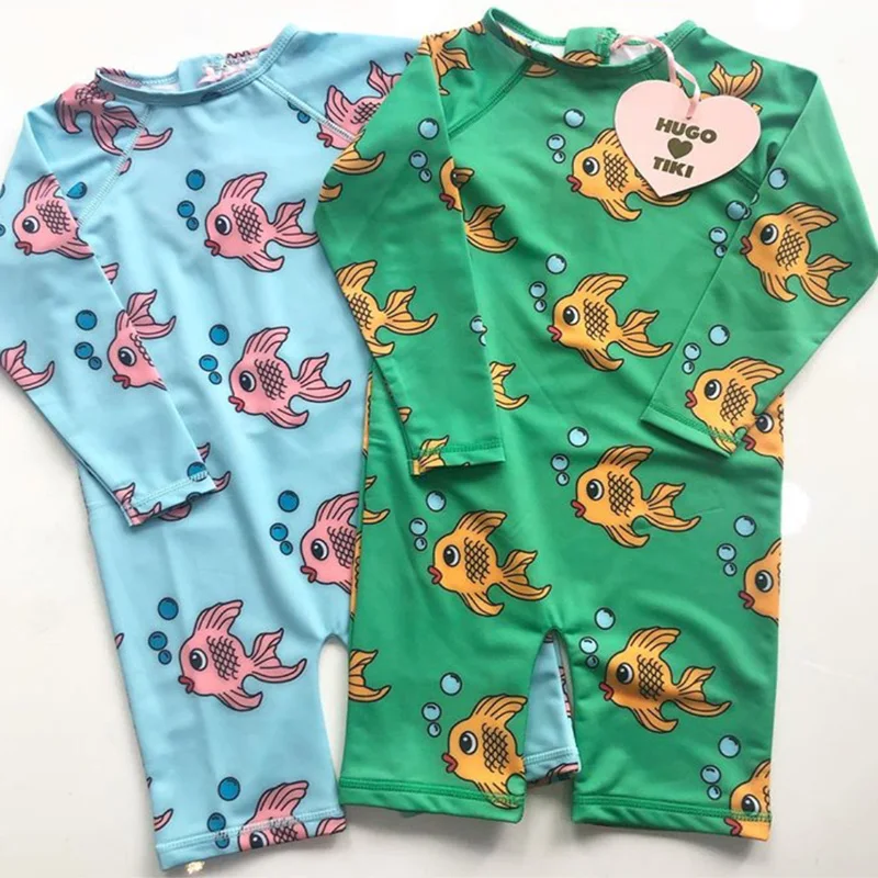 

Hugo Lovestiki Boys Girl Kid Swimwear Kids Boy Clothes Children Swimwear Quick-Drying Beach Surf Suits Cicishop