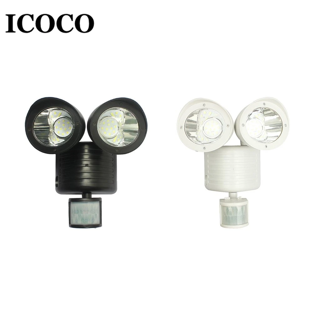 

ICOCO 22 LED Dual Security Detector Solar Spot Light Motion Sensor Floodlight Outdoor Wall Light for Garden Landscape Sale