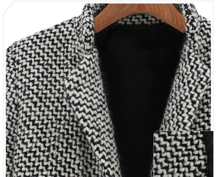 Manubeau толстый однотонный Тренч пальто для женщин британский стиль тонкий полный рукав отложной воротник Женская Повседневная зимняя одежда