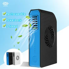 Мини Портативный уличный ручной настольный вентилятор USB Электрический перезаряжаемый кулер для путешествий power Bank для iPhone 5 6 7 Мобильный телефон