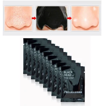 

20pcs Pilaten Face Black Mask Face Care Nose Acne Blackhead Remover Minerals Pore Cleanser Mask Black Head Strip Maquiagem