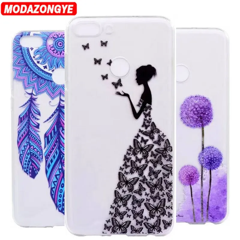 

For Huawei P Smart Case 5.65 Silicone Soft TPU Back Cover Phone Case For Huawei P Smart FIG-L21 FIG-LX1 FIG L21 LX1 PSmart Case