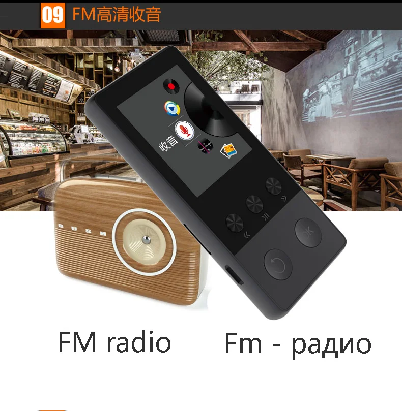 НОВЕЙШИЙ МЕТАЛЛИЧЕСКИЙ MP4-плеер с Bluetooth, 8 ГБ, 2,0 дюймов, экран, воспроизведение 80 часов, поддержка sd-карты 64 ГБ с fm-радио, диктофон