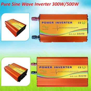 

Pure Sine Wave 300W 500w Solar Power Inverter DC12V-AC110V DC24V-AC110V W/USB
